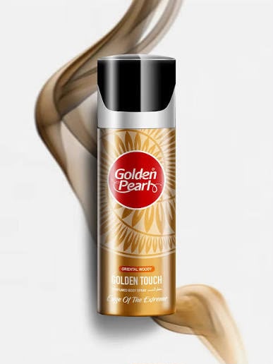 Golden Pearl Golden Touch Body Spray Long Lasting 200ml