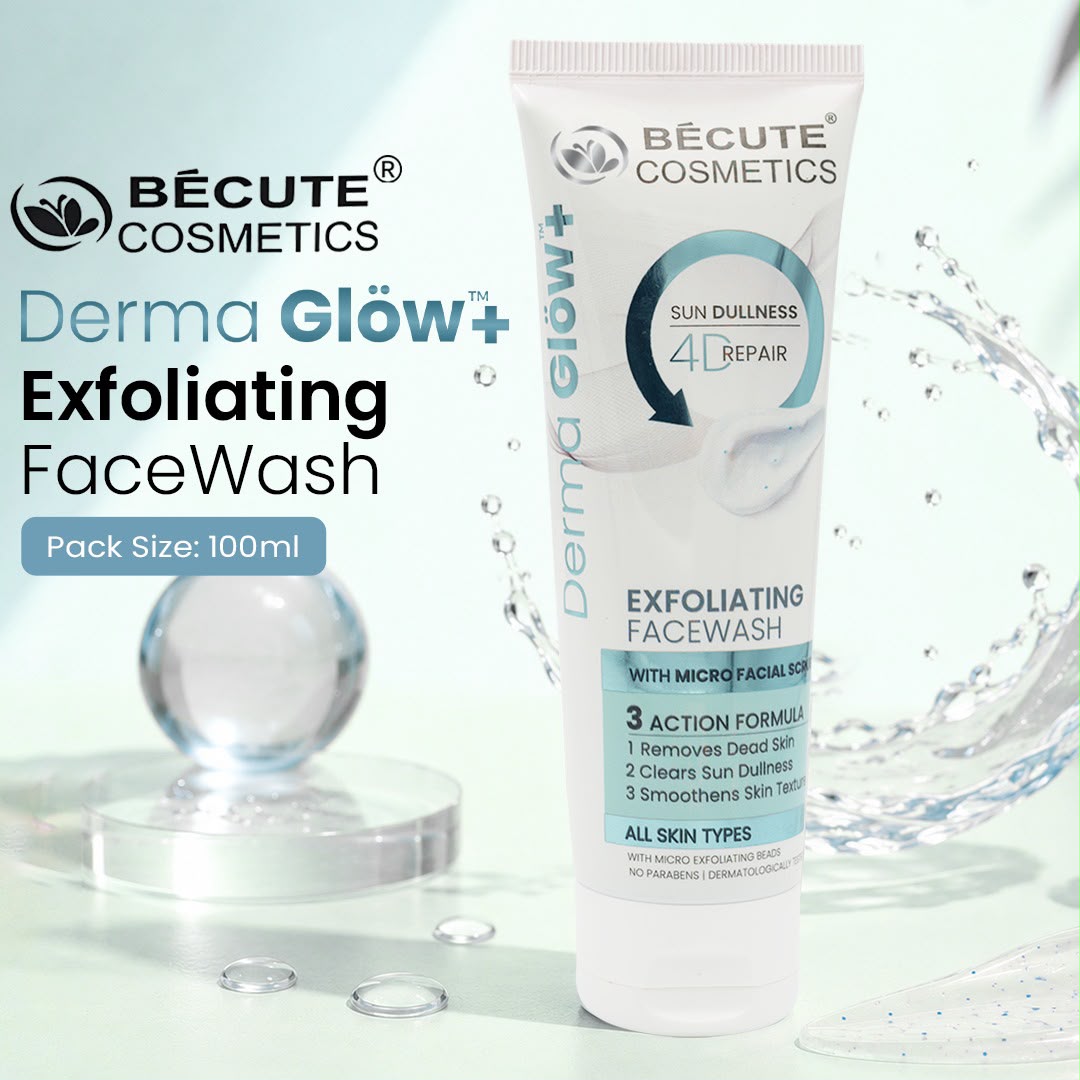 Becute Cosmetics Derma Glow+ Exfoliating Face Wash