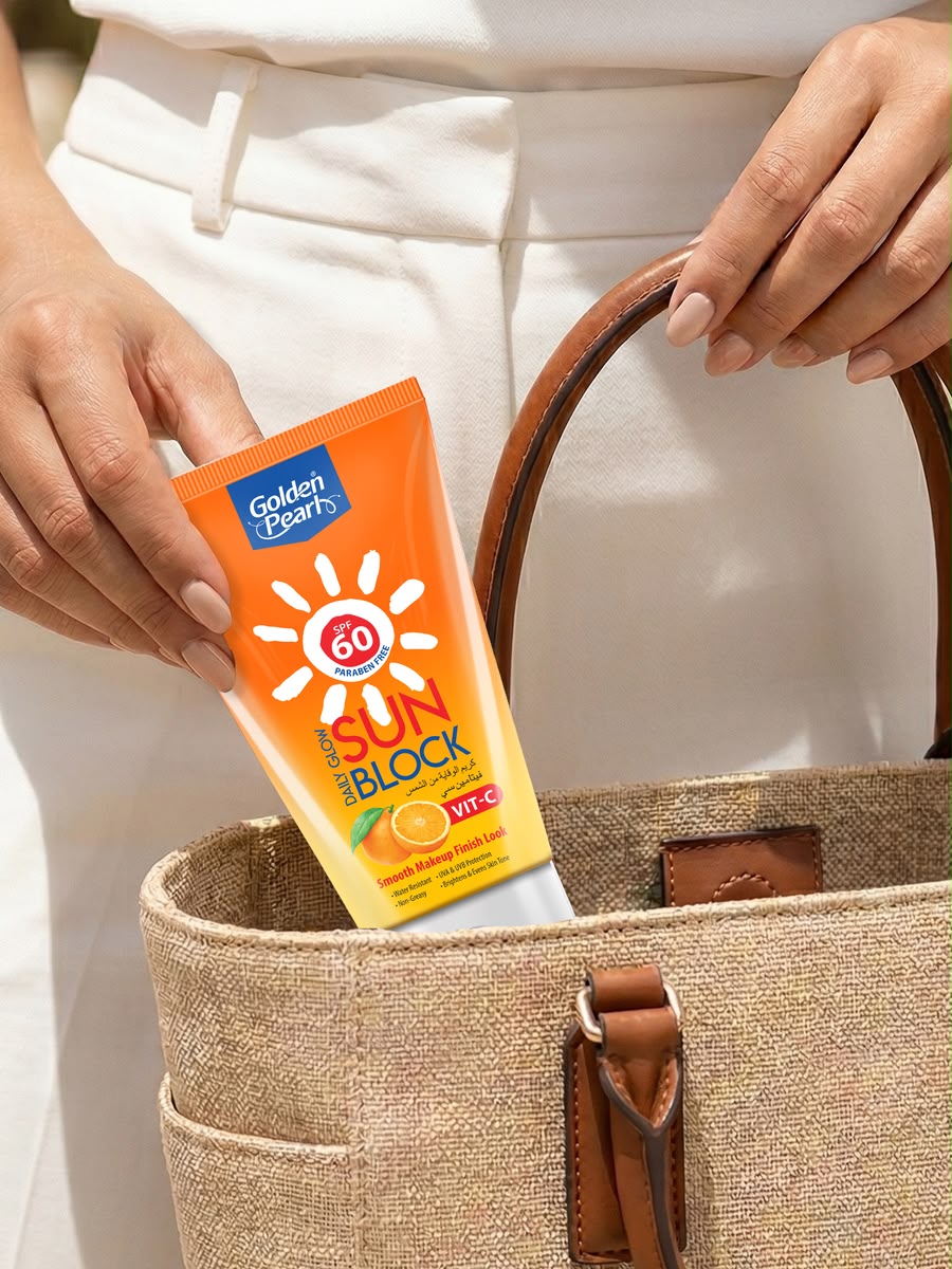 Golden Pearl SPF 60 Vitamin C Sunscreen โ Sun Protection