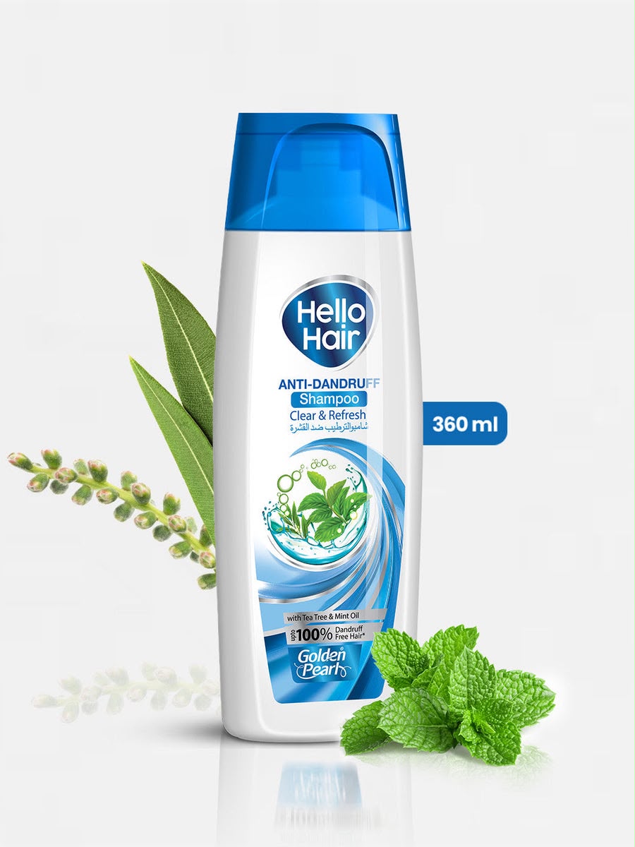 Golden Pearl Hello Hair Dandruff Control Shampoo