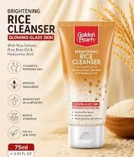 Golden Pearl Brightening Rice Cleanser Face Wash for Glowing Skin
