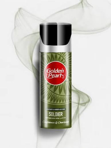 Golden Pearl Soldier Body Spray Long Lasting 200ml
