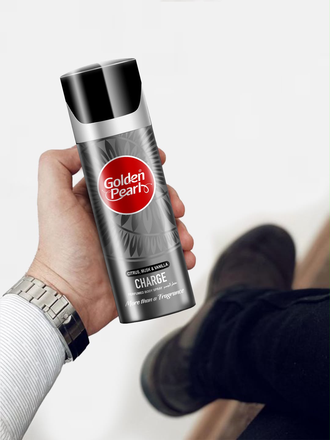 Golden Pearl Charge Body Spray Long Lasting 200ml
