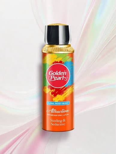 Golden Pearl Attraction Body Spray Long Lasting 200ml