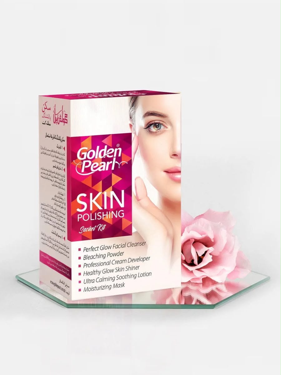 Skin Polish Sachet Kit Instant Glow Facial Treatment Pack