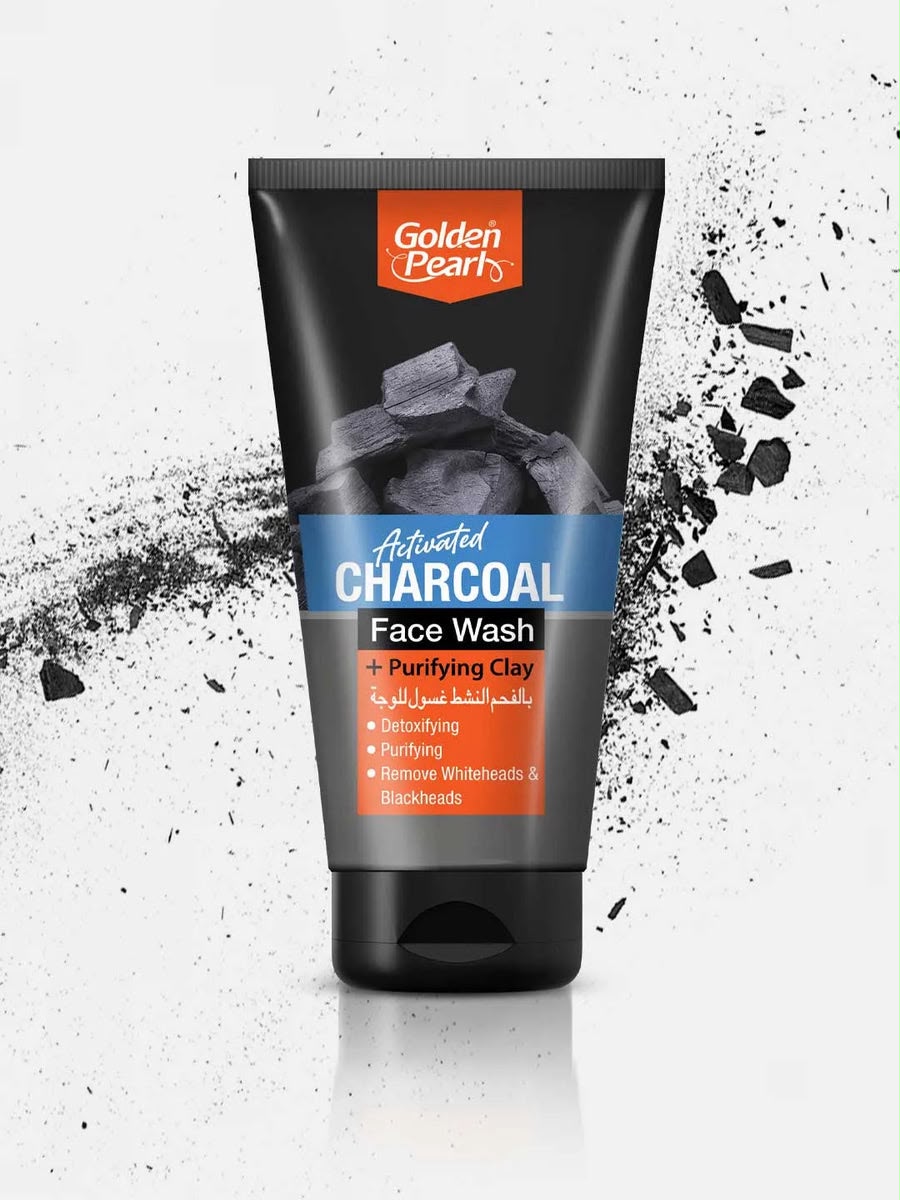 Golden Pearl Activated Charcoal Face Wash Deep Cleanser
