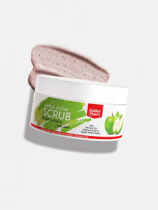 Apple Glow Double Exfoliating Face Scrub for Radiant Skin