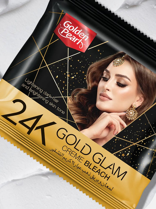 24K Gold Bleach Cream for Bright & Radiant Skin