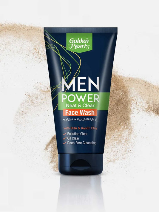 Men Power Neat & Clear Face Wash for Fresh Clear Skin