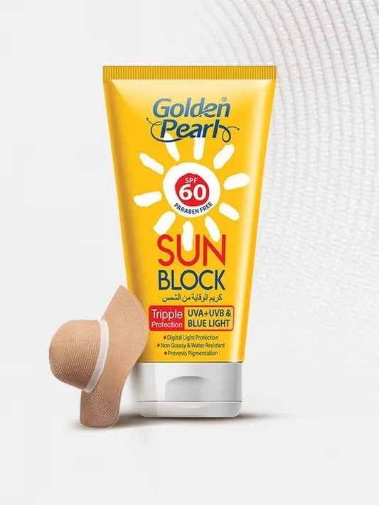 Golden Pearl SPF 60 Sunblock – Daily Face Sun Protection