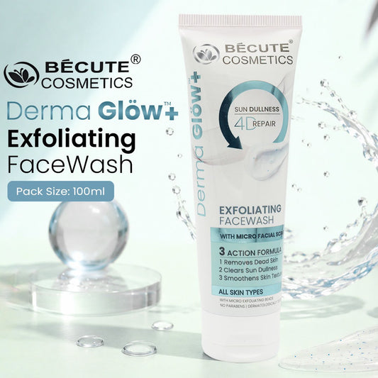 Becute Cosmetics Derma Glow+ Exfoliating Face Wash