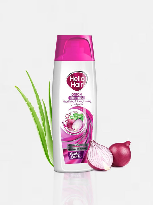 Golden Pearl Hello Hair Onion Shampoo – Hair Care & Strengthening