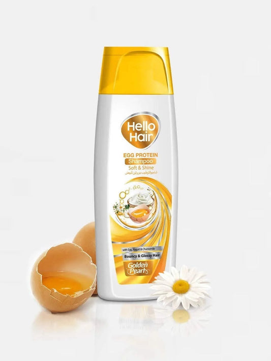 Golden Pearl Hello Hair Egg Protein Shampoo – Strengthening Care