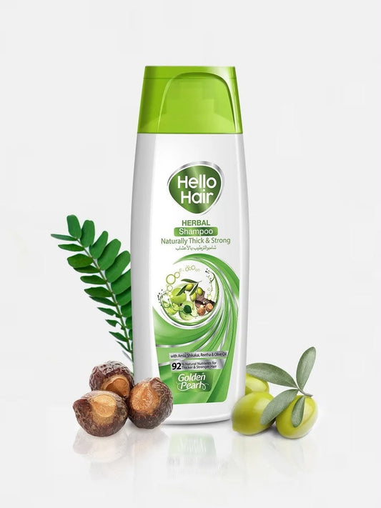 Golden Pearl Hello Hair Herbal Shampoo 🌿🧴