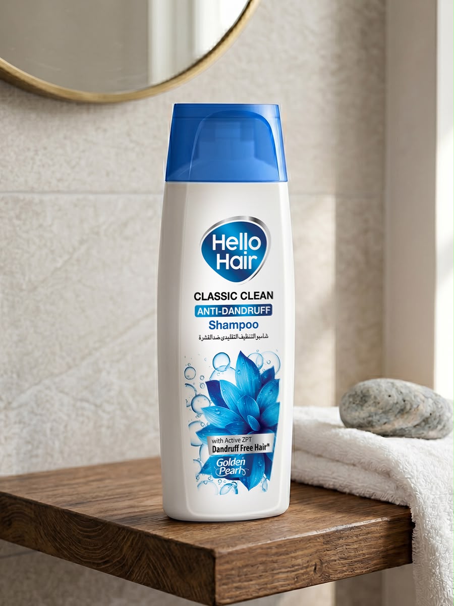Golden Pearl Hello Hair Classic Clean Anti-Dandruff Shampoo