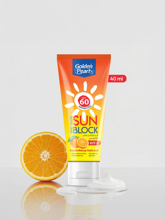 Golden Pearl SPF 60 Vitamin C Sunscreen – Sun Protection