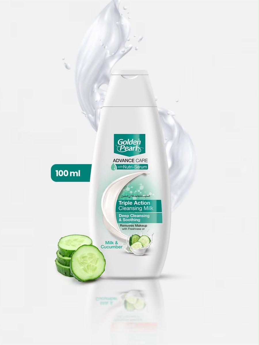 Golden Pearl Triple Action Advanced Care Cleansing Milk Lotion