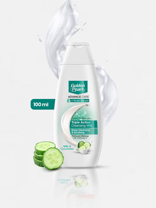 Golden Pearl Triple Action Advanced Care Cleansing Milk Lotion