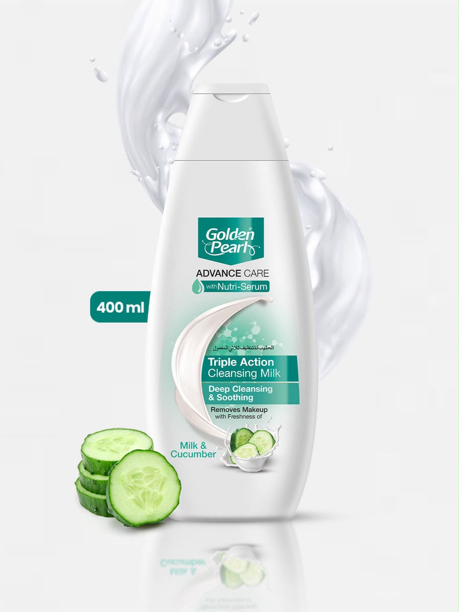 Golden Pearl Triple Action Advanced Care Cleansing Milk Lotion