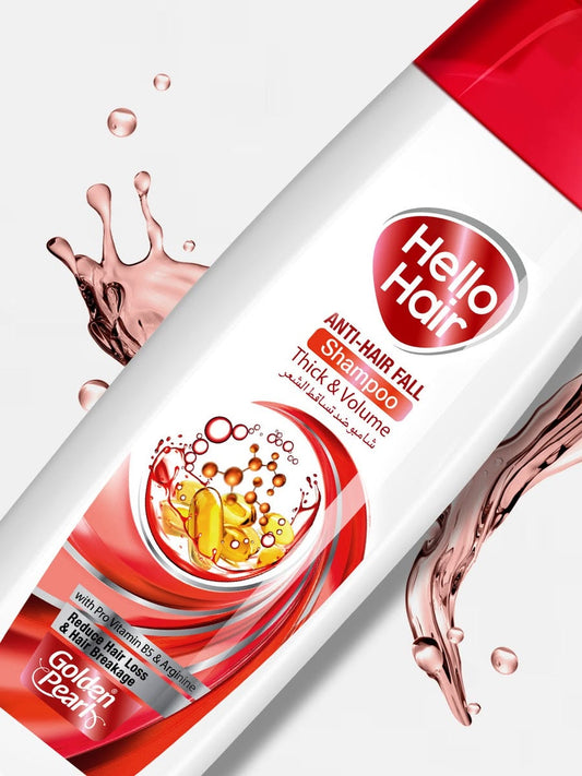 Golden Pearl Hello Hair Anti Hair Fall Nourishing Shampoo
