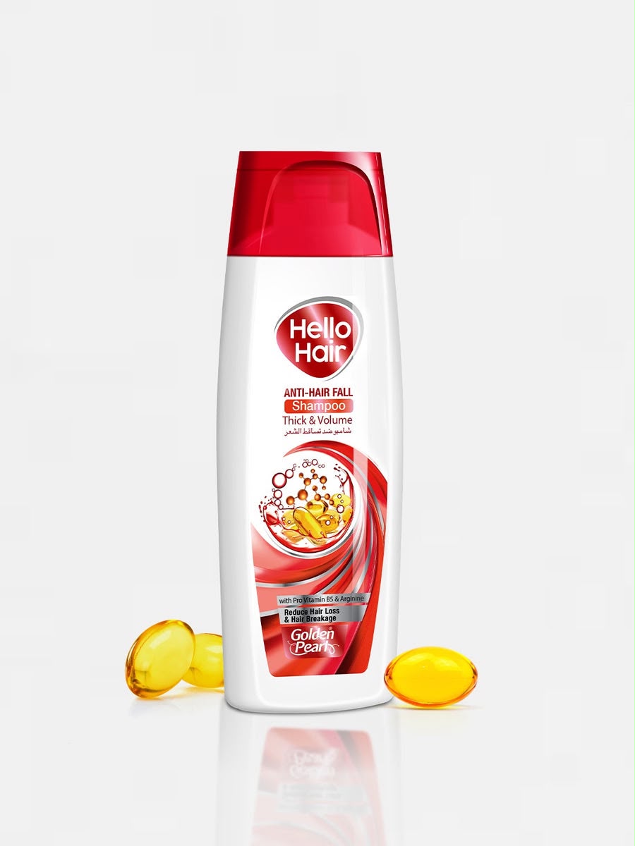 Golden Pearl Hello Hair Anti Hair Fall Nourishing Shampoo