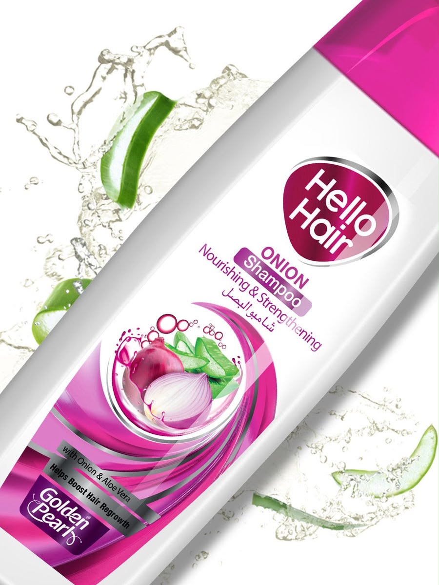 Golden Pearl Hello Hair Onion Shampoo – Hair Care & Strengthening
