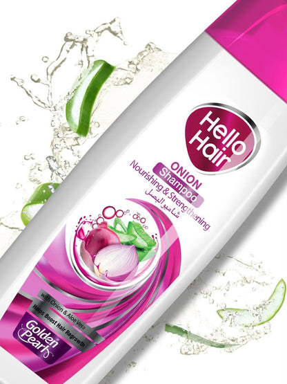 Golden Pearl Hello Hair Onion Shampoo – Hair Care & Strengthening