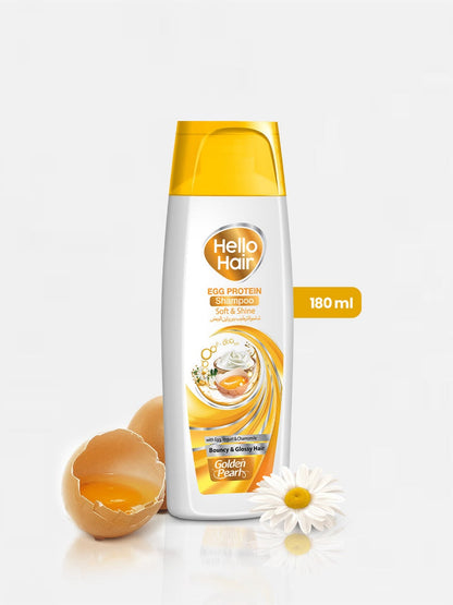 Golden Pearl Hello Hair Egg Protein Shampoo – Strengthening Care