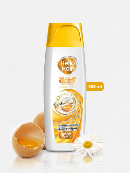 Golden Pearl Hello Hair Egg Protein Shampoo – Strengthening Care