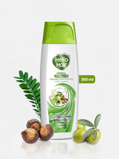 Golden Pearl Hello Hair Herbal Shampoo 🌿🧴