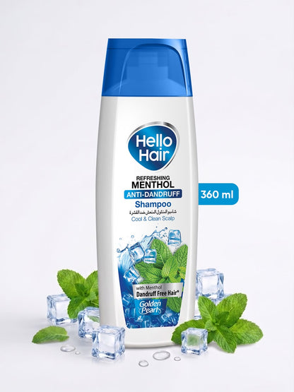 Golden Pearl Hello Hair Menthol Anti-Dandruff Shampoo