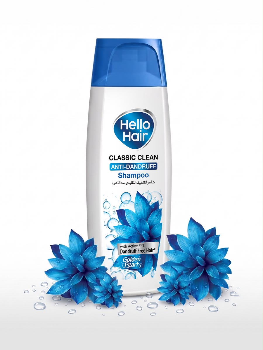 Golden Pearl Hello Hair Classic Clean Anti-Dandruff Shampoo